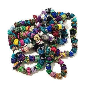 Moroccan Crochet Beads Long Necklace